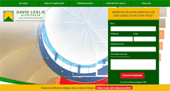 Desktop Screenshot of lesliearchitecte.ca